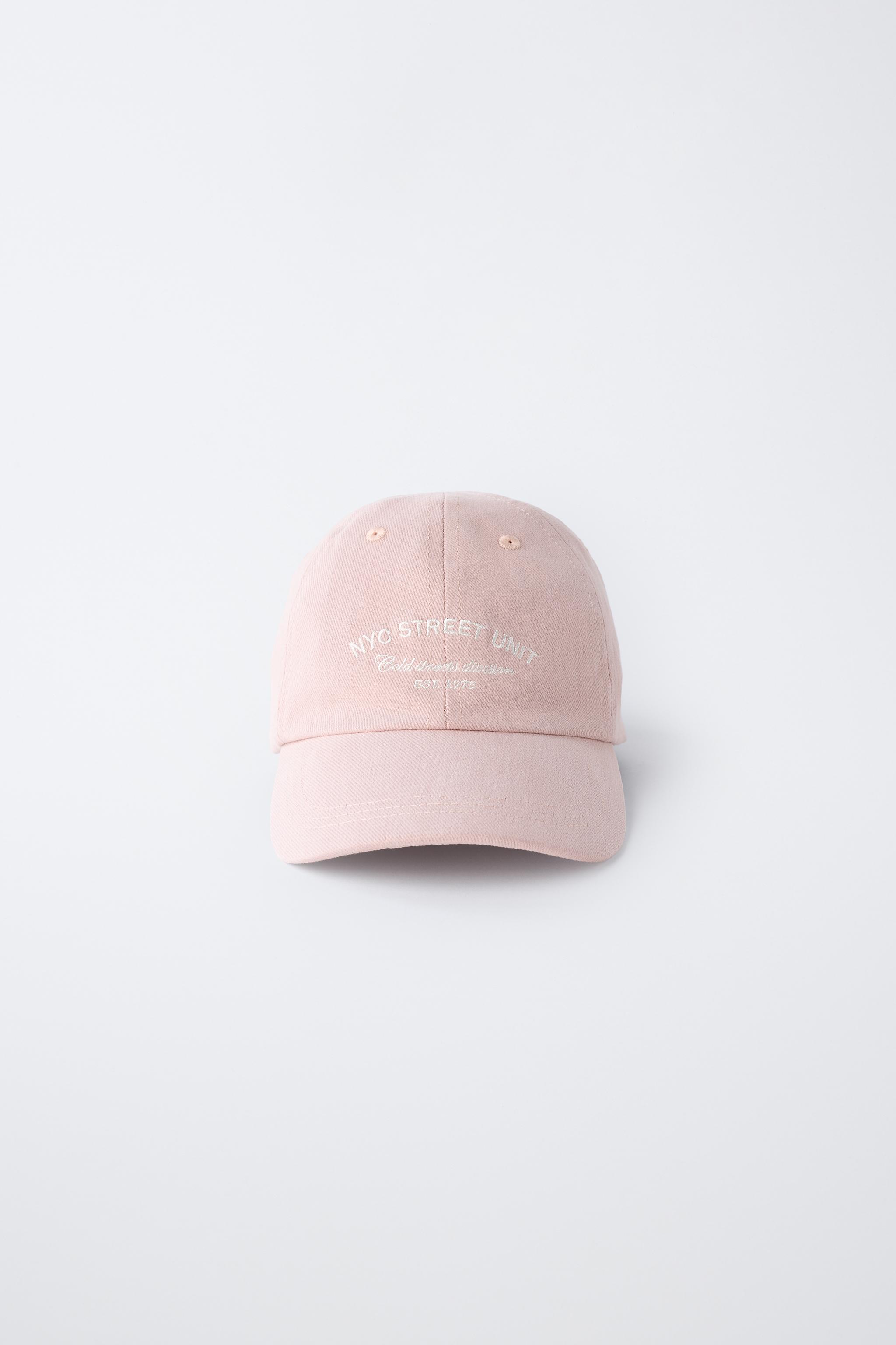 EMBROIDERED TEXT CAP